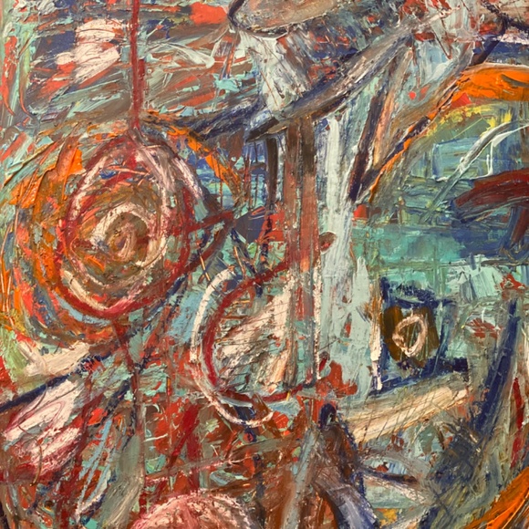 Original painting on wood byDorotaKormienko 24x30x2 deep - Picture 13 of 13